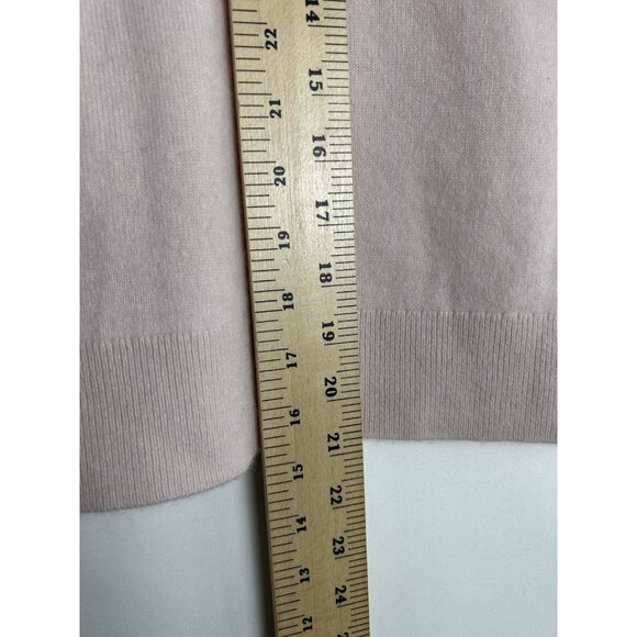 Quince Women’s Pink Turtleneck High Neck 100% Cashmere Sweater Soft Small - Picture 4 of 9